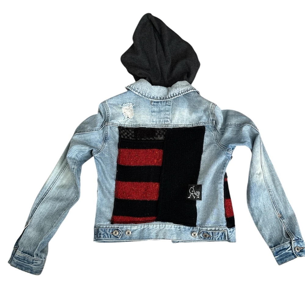 Hip chick design Jean jacket MUDD size small
